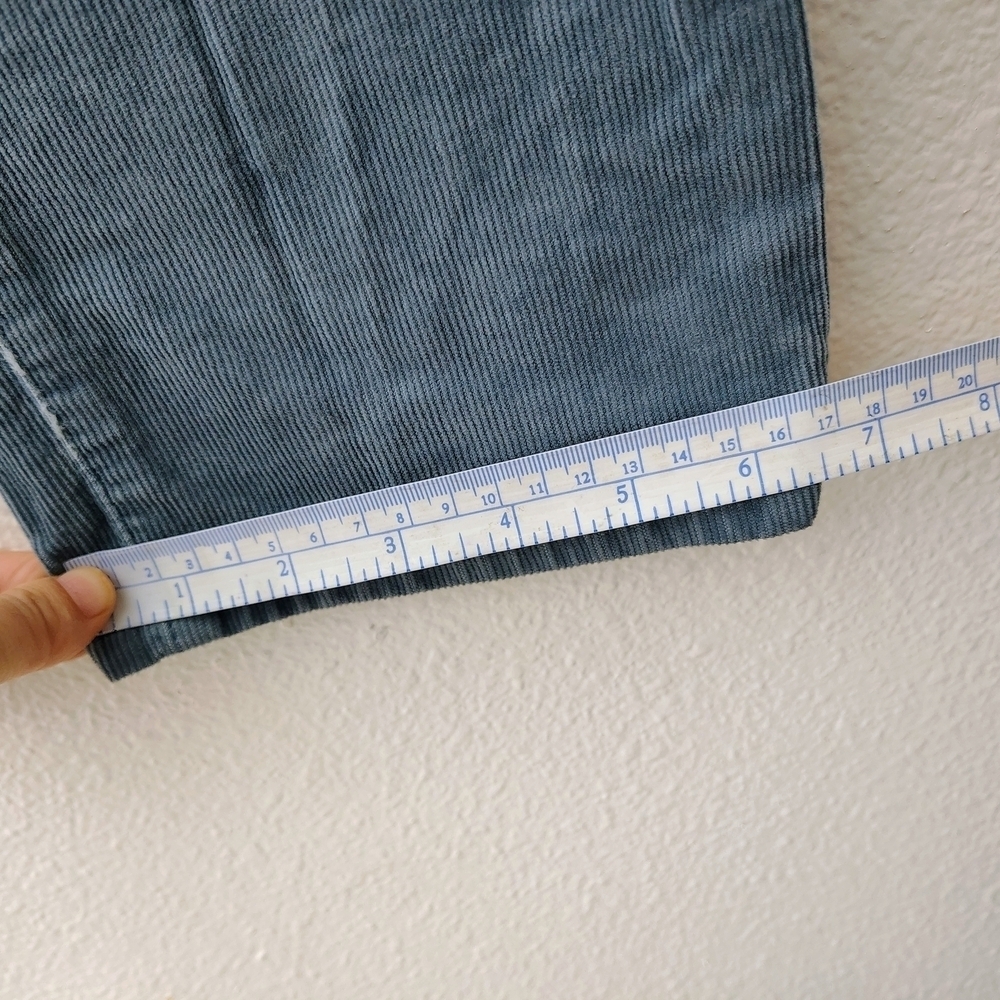 AG Adriano Goldschmied Tellis Modern Slim Light Blue Corduroy Jeans Sz 30x34 - Picture 9 of 16